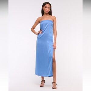 Abercrombie & Fitch the Julia strapless dress -size M tall